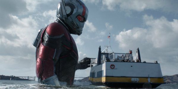 Ant-Man and the Wasp boat scene