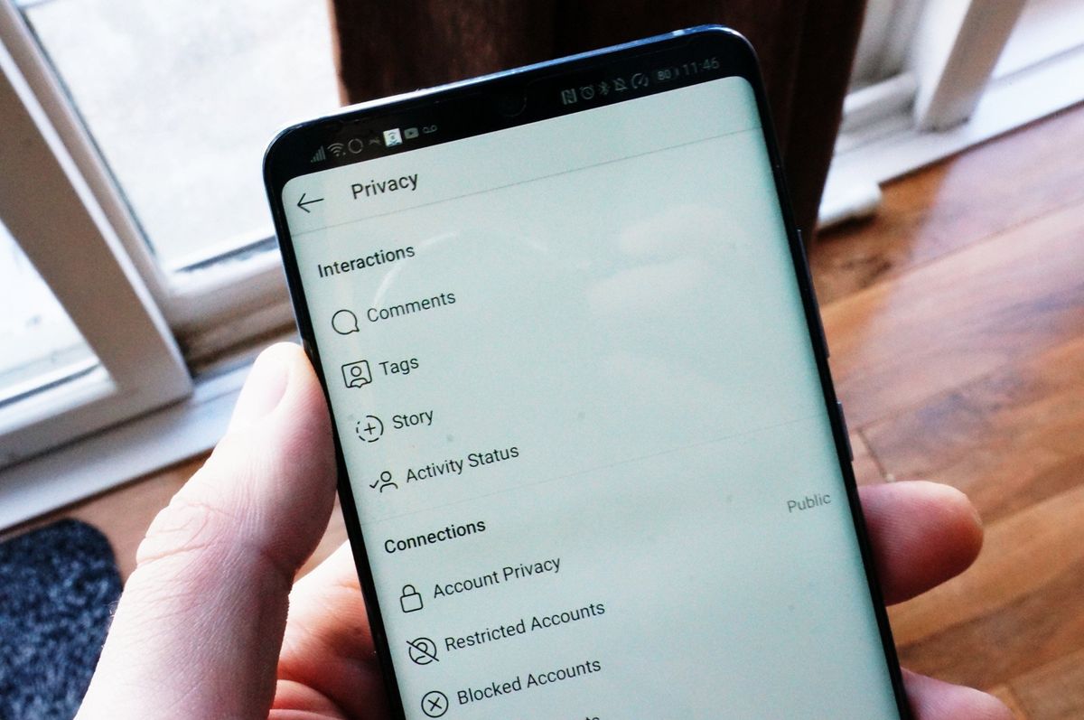 Instagram privacy settings