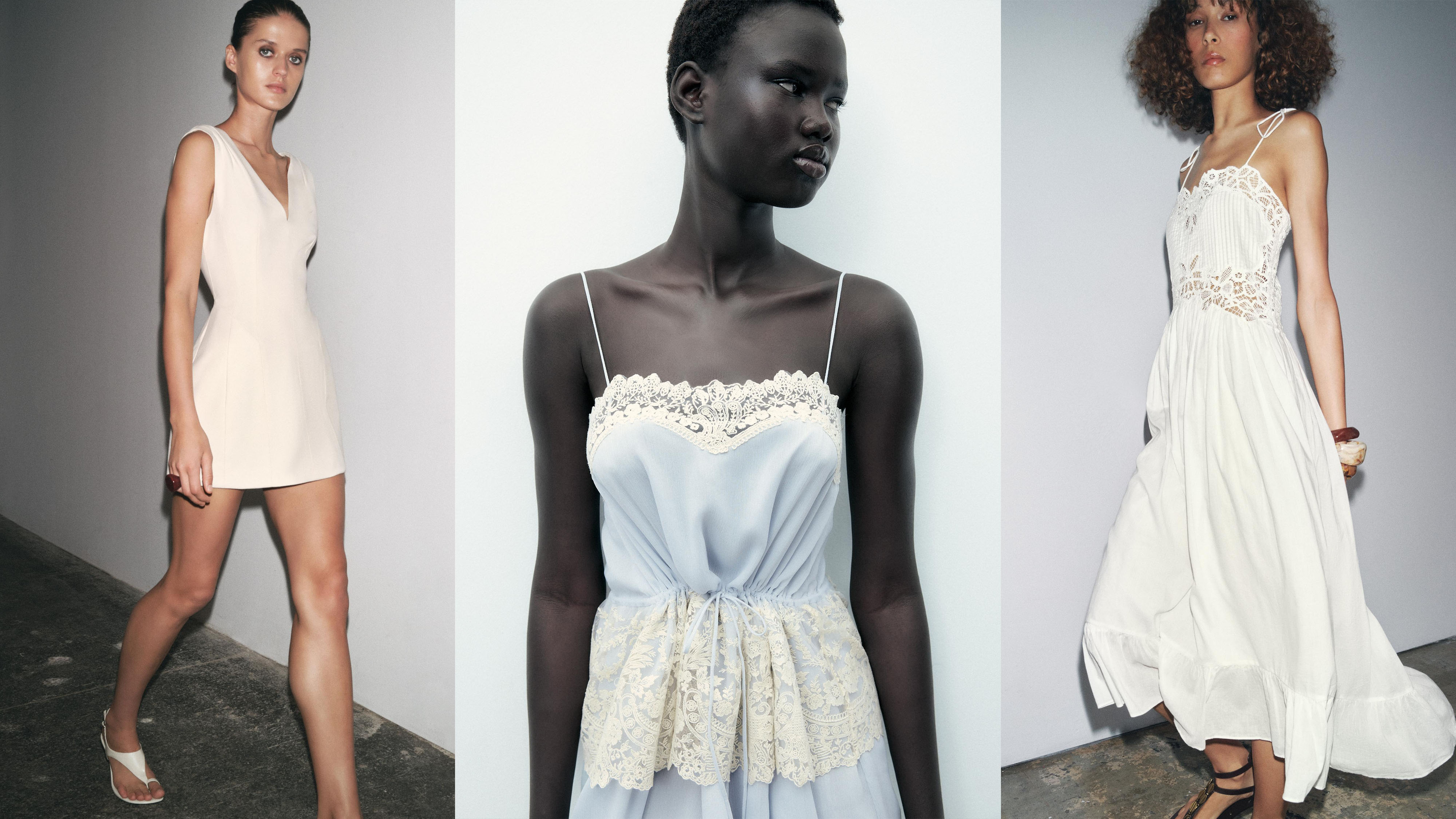 Women in Zara dresses
