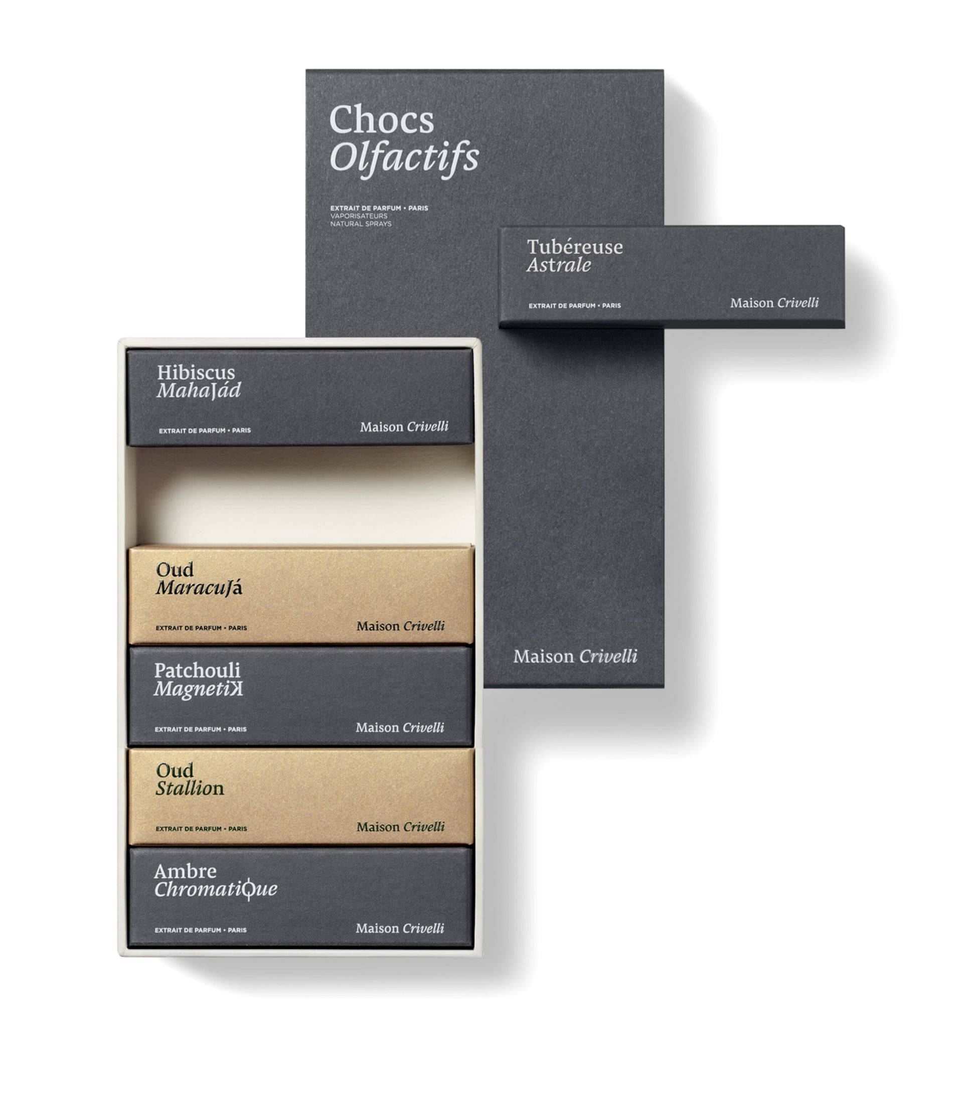 Maison Crivelli Adventure Fragrance Gift Set (6 X 5ml)