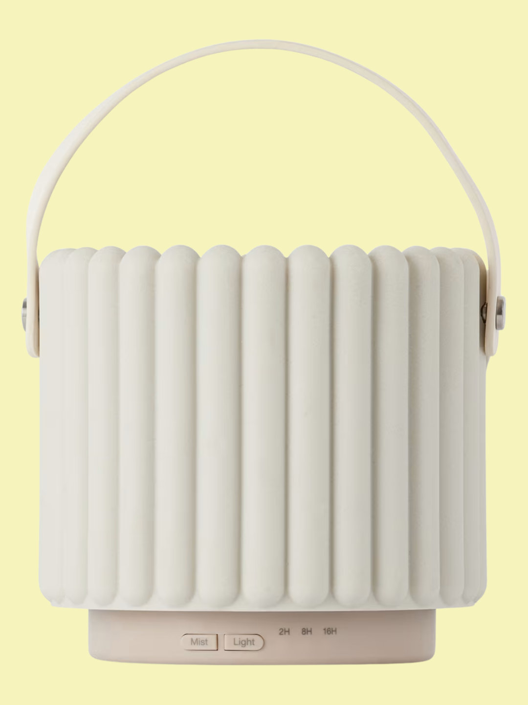 A ribbed white electric diffuser from SEASONS