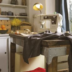 sewing work station