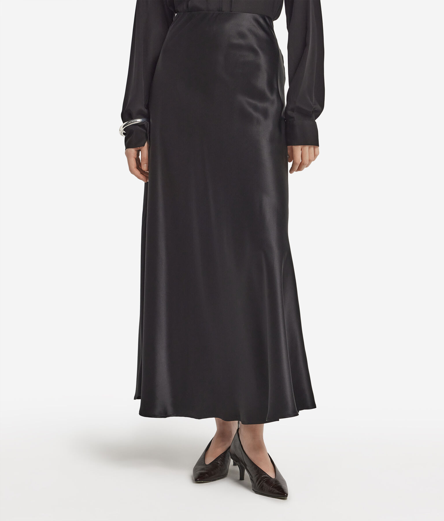 Silk Satin Skirt by Falconeri