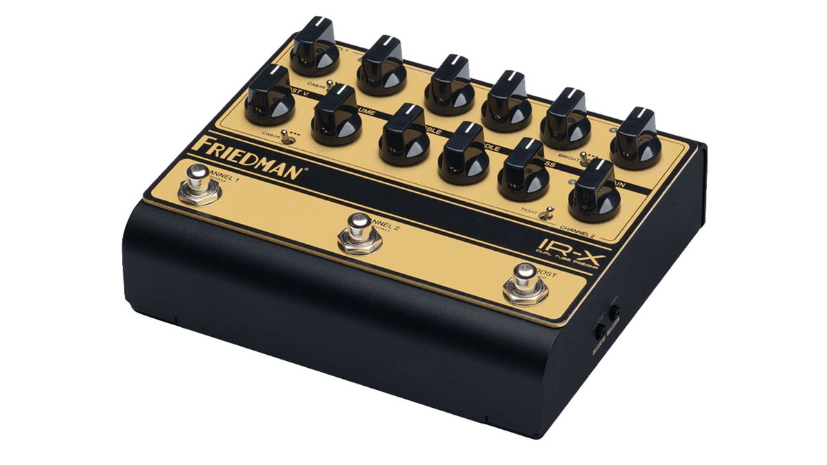 Friedman IR-X pedal amp side