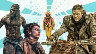 Several characters from "The Northman," "Dune," "Mad Max: Fury Road" and "2001: A Space Odyssey"