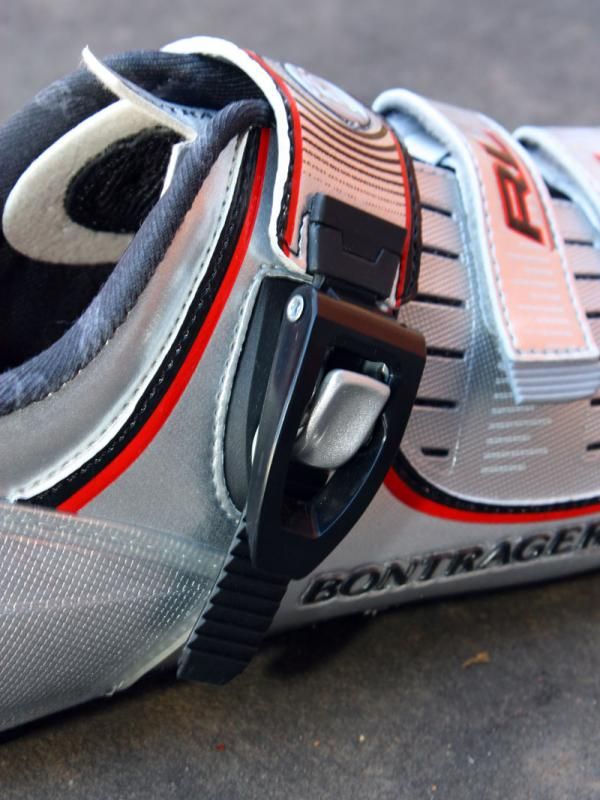 The plastic buckle works well enough but is a bit clunky in both function and appearance
