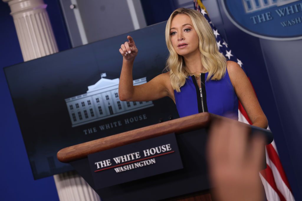 White House Press Secretary Kayleigh McEnany.