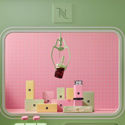 Nespresso iced coffee cup