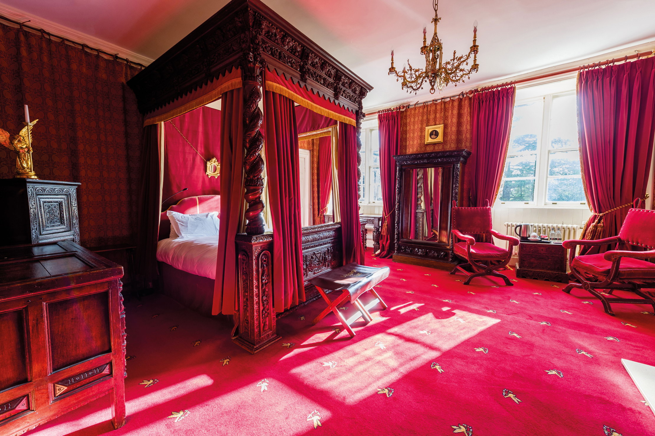 Images of the curiously appointed Appleby Castle
