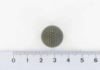 3D-Printed Titanium Lattice Ball