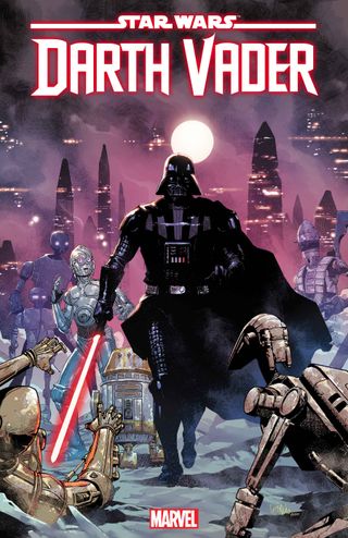 The cover for Star Wars: Darth Vader #40