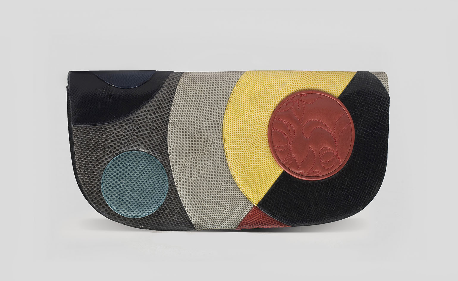 Sonia Delaunay–inspired multi-skin envelope, 1990.