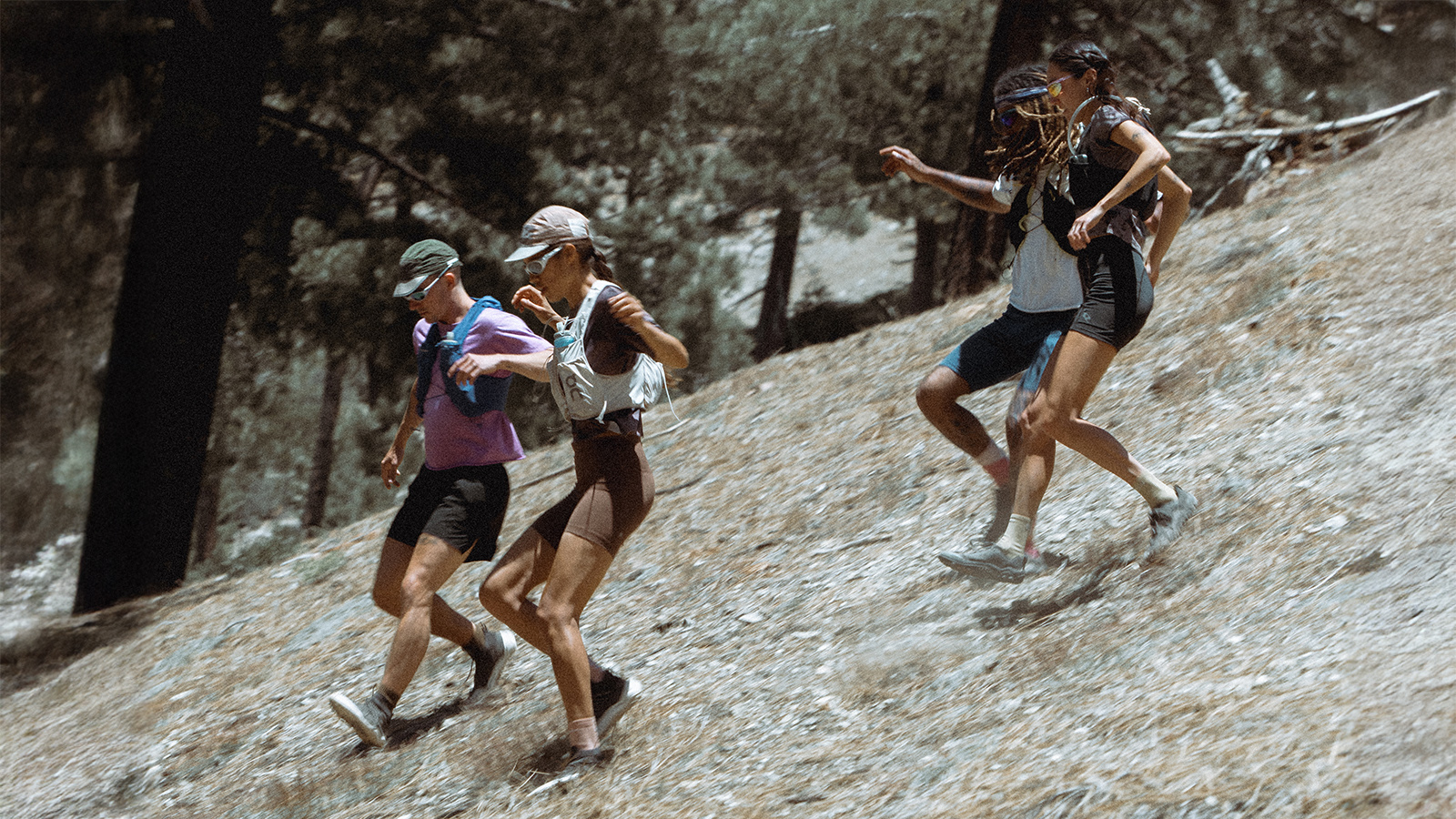 Vivobarefoot Primus Trail Flow trail running shoes in action