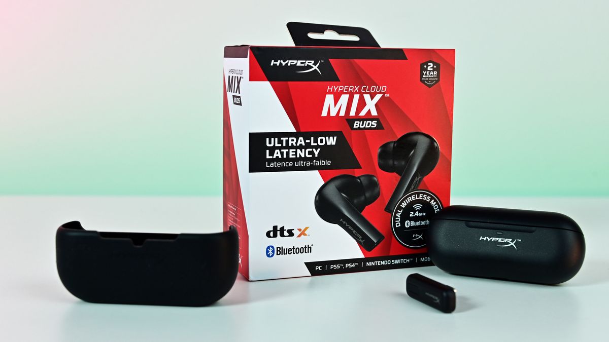 on-the-go for with debuts True and Wireless Central 2.4GHz Cloud unique Windows | MIX Buds Bluetooth gamers HyperX