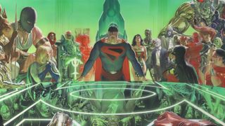 Alex Ross's art for Kingdom Come.