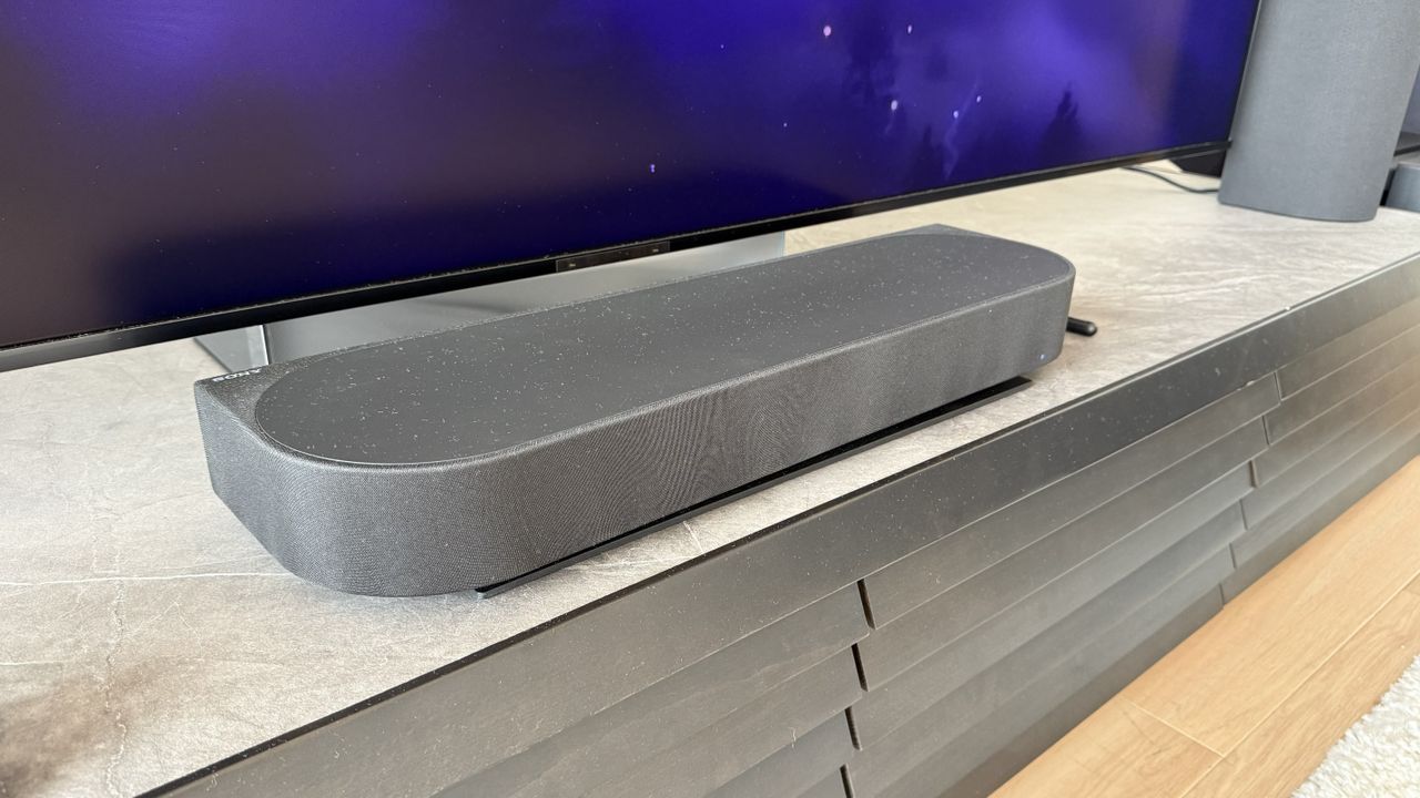 Sony Bravia Theatre Trio on stand