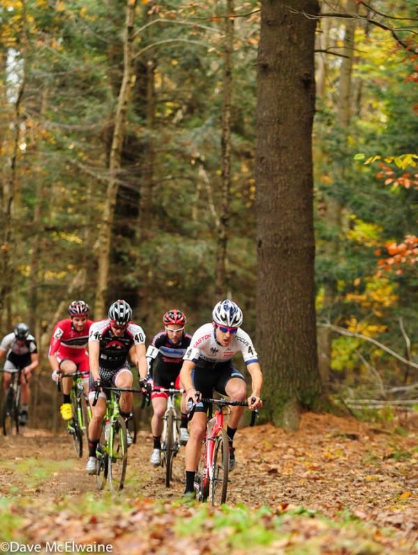 Jeremy Durrin (JAM Fund) leading the race on the second lap