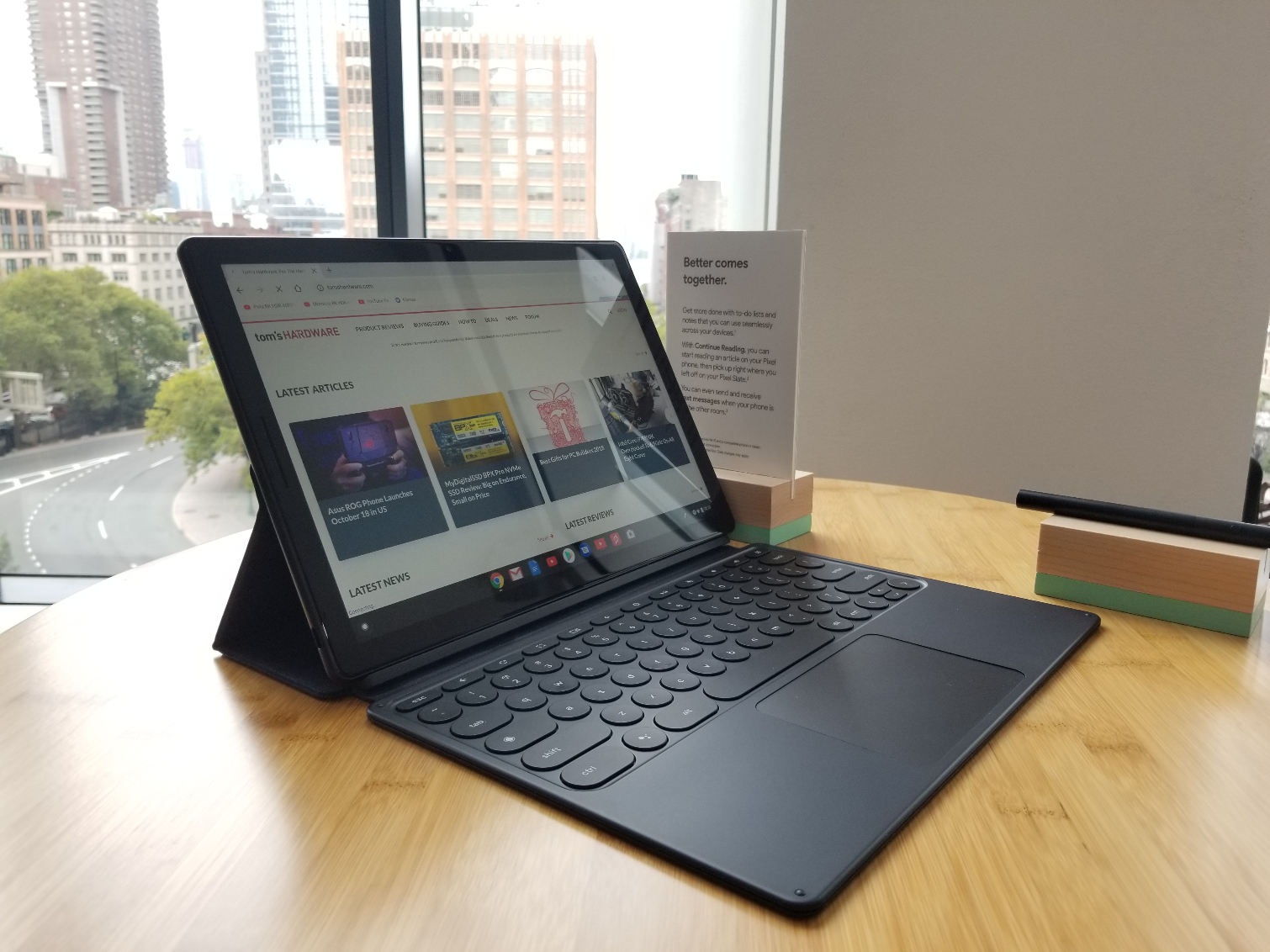 Pixel Slate Hands-On: Google's First Detachable | Tom's Hardware