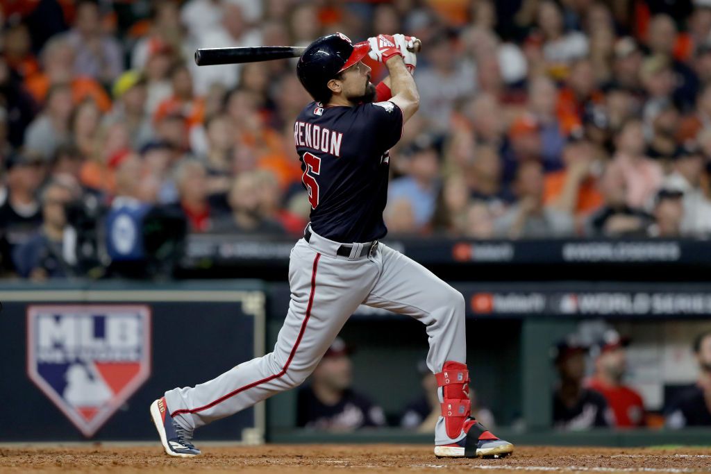 Anthony Rendon at bat.