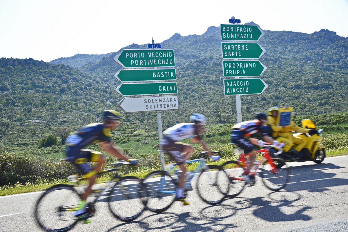 The break taking the long way to Porto Vecchio