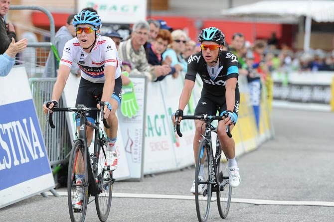 Rohan Dennis and Peter Kennaugh