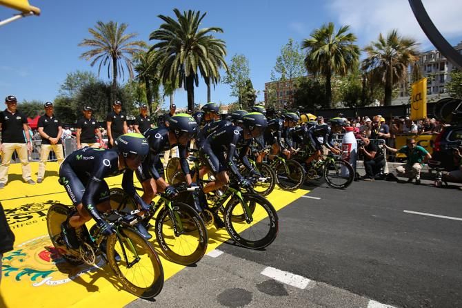 Team Movistar rolls out