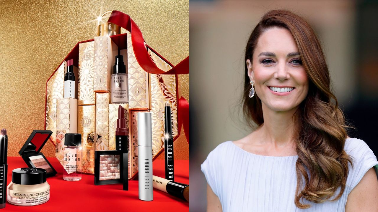 Bobbi Brown advent calendar 2023 and Kate Middleton