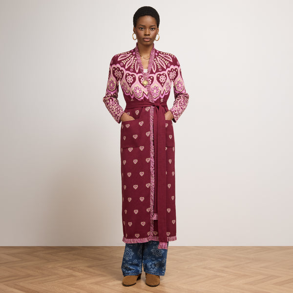Dalton Duster Burgundy