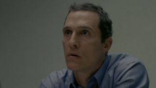 Rust Cohle interrogating a suspect in True Detective Season 1