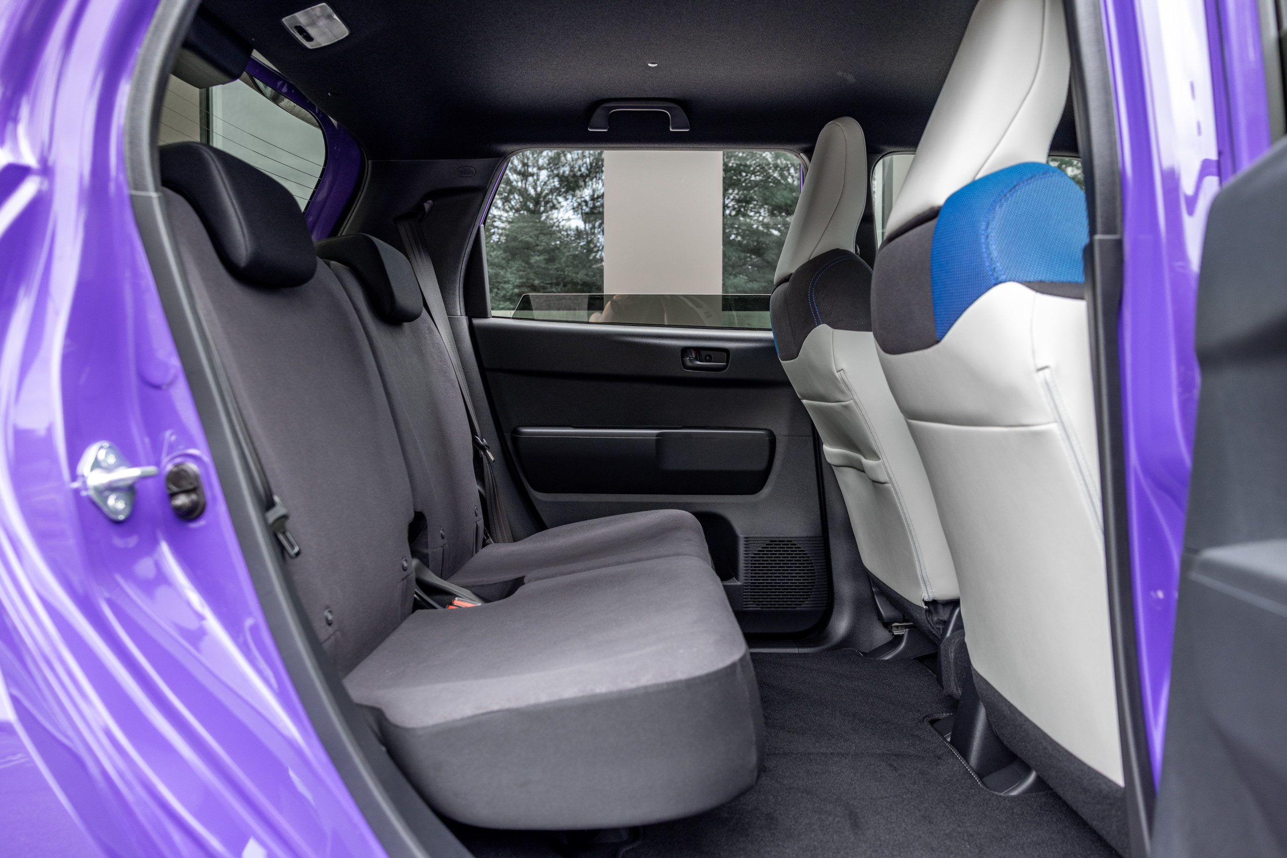 Rear seats in the Honda Super-N