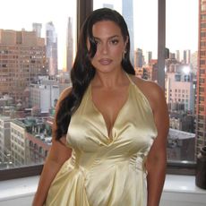 Ashley Graham in yellow dress