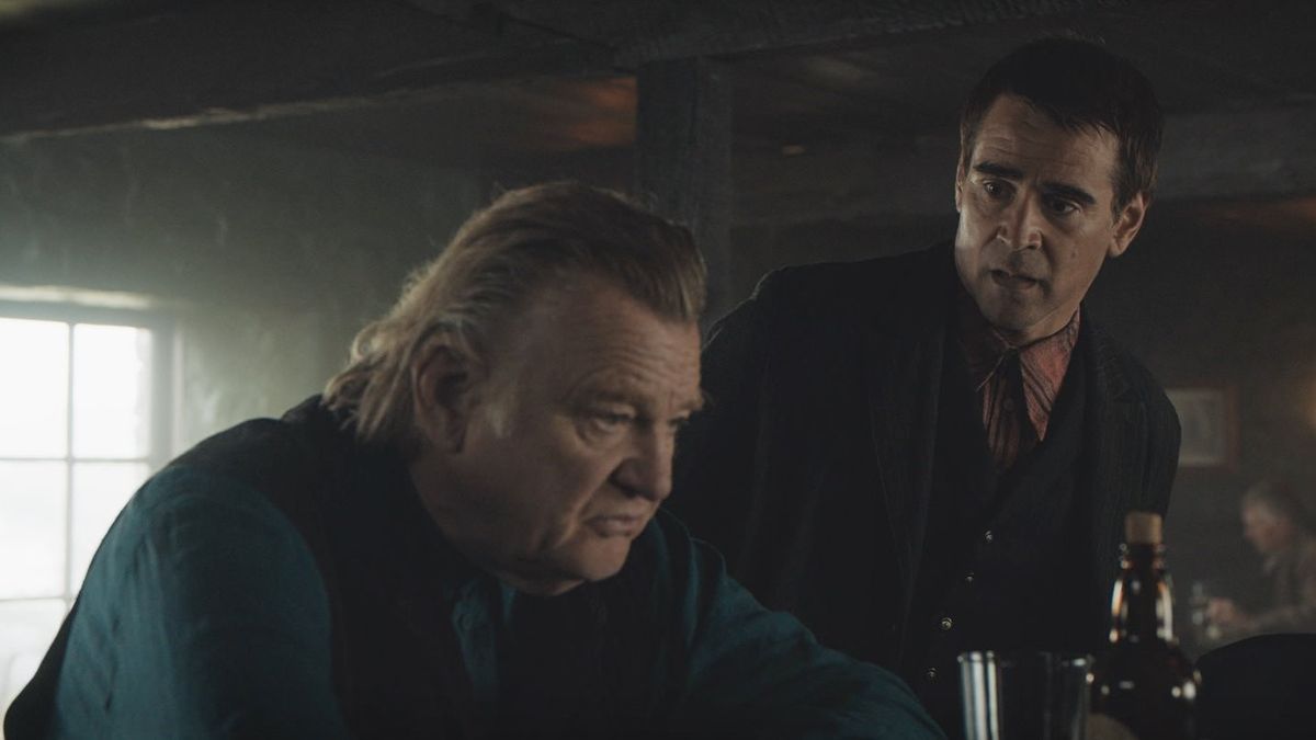 Brendan Gleeson and Colin Farrell in The Banshees of Inisherin