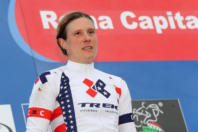 Katie Compton (Trek Cyclocross Collective) wrapped up her second straight World Cup title in Rome, Italy last Sunday and seeks her 10th straight US national title this coming weekend in Boulder.