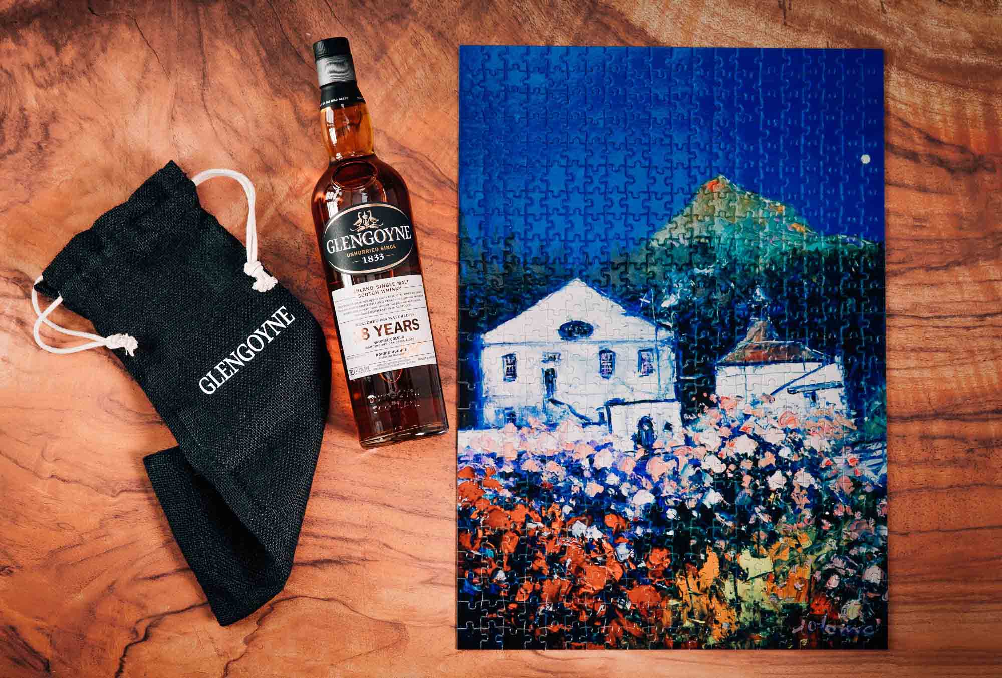 This jigsaw puzzle from Glengoyne is the ultimate whisky chaser