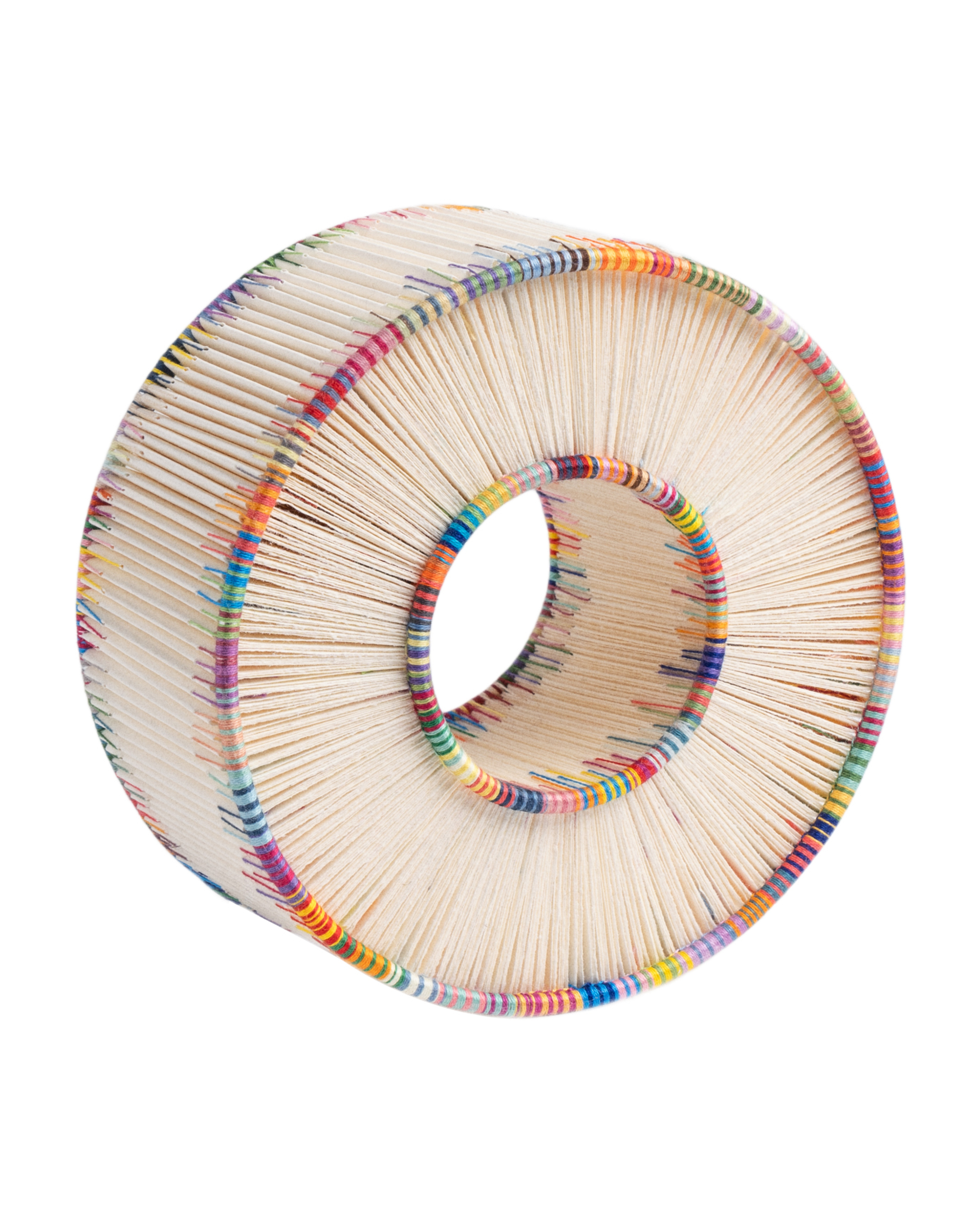 Craft Prize entry, colourful book binding