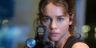 Emilia Clarke as Sarah Connor in Terminator: Genisys