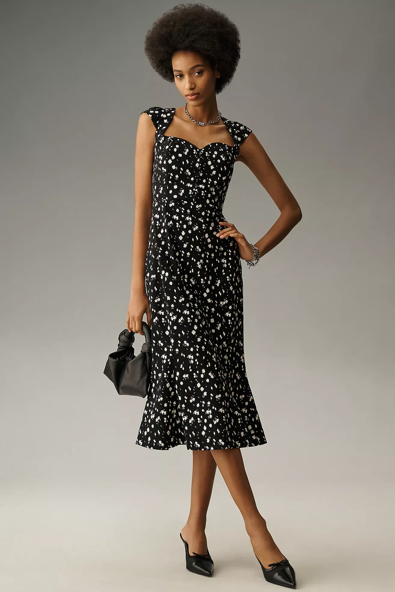 The Cecily Fit & Flare Sweetheart Dress by Maeve: Magic Fabric Edition