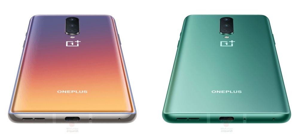 oneplus 8 interstellar glow and glacial green