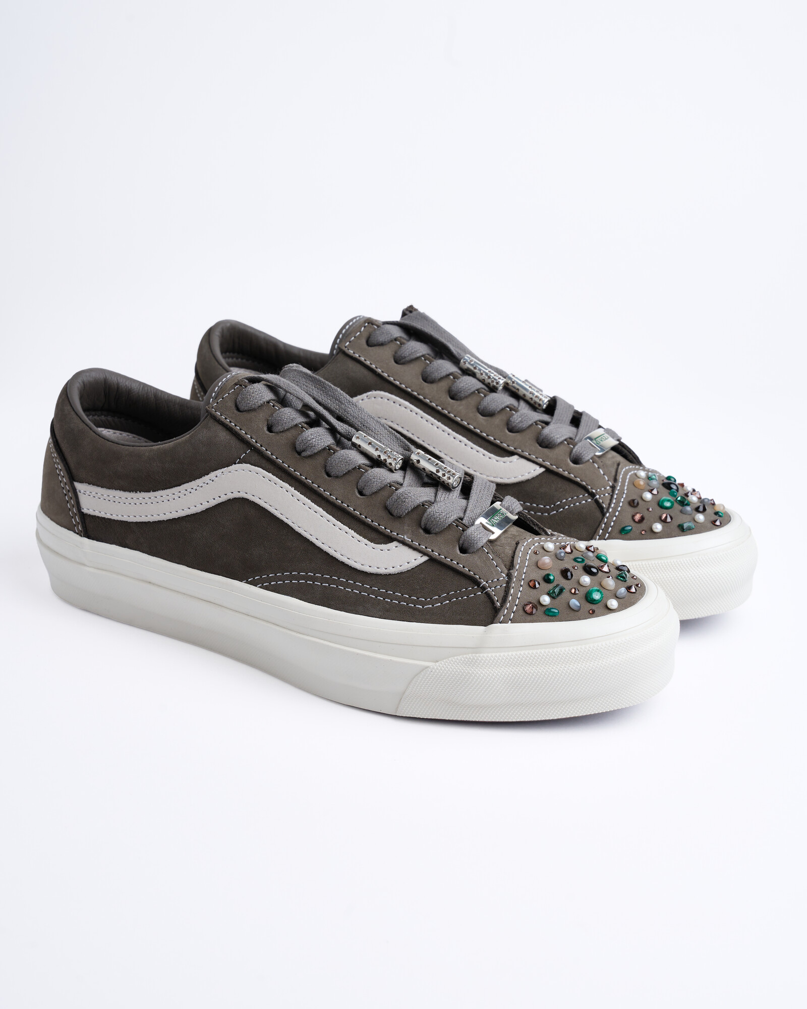 SZA's bejeweled Vans sneakers at Paris Fashion Week