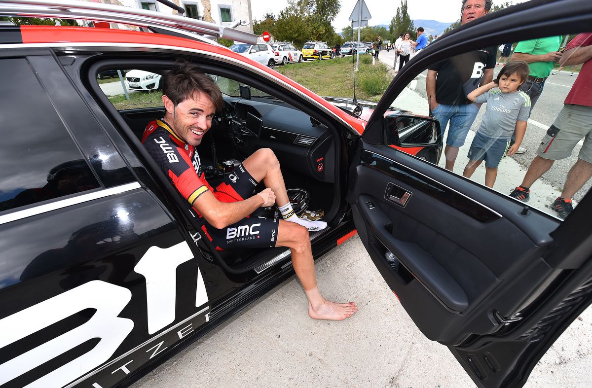 Sammy S&aacute;nchez was forced out of the race with a foot issue