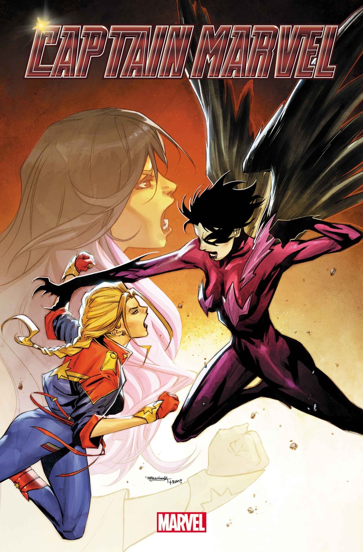 Captain Marvel #2 cover art
