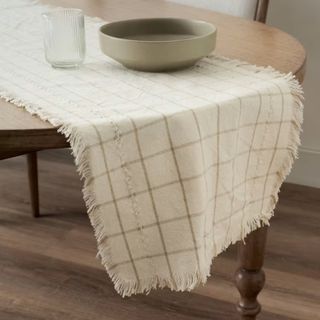 Woven Grid Table Runner