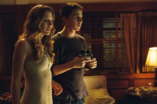 Sarah Roemer and shia labeouf in Disturbia