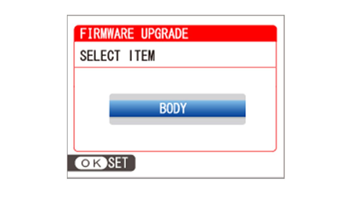 Fujifilm Firmware