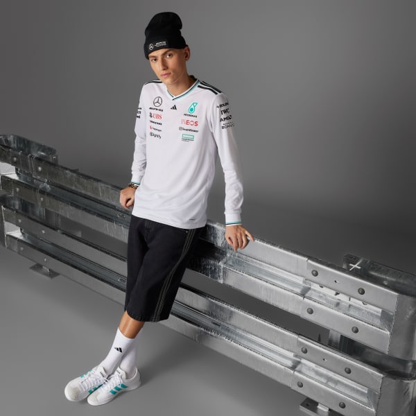 Mercedes - Amg Petronas Formula One Team Driver Jersey Authentic Long Sleeve