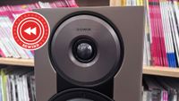 Dali Sonik 1 speaker with Rewind logo