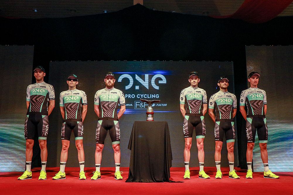 ONE Pro Cycling at the Tour de Langkawi presentation