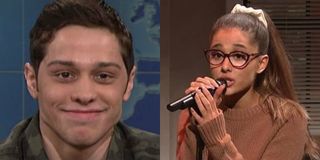 Pete Davidson Ariana Grande Saturday Night Live