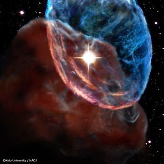 Supernova Remnant W44 Shockwaves