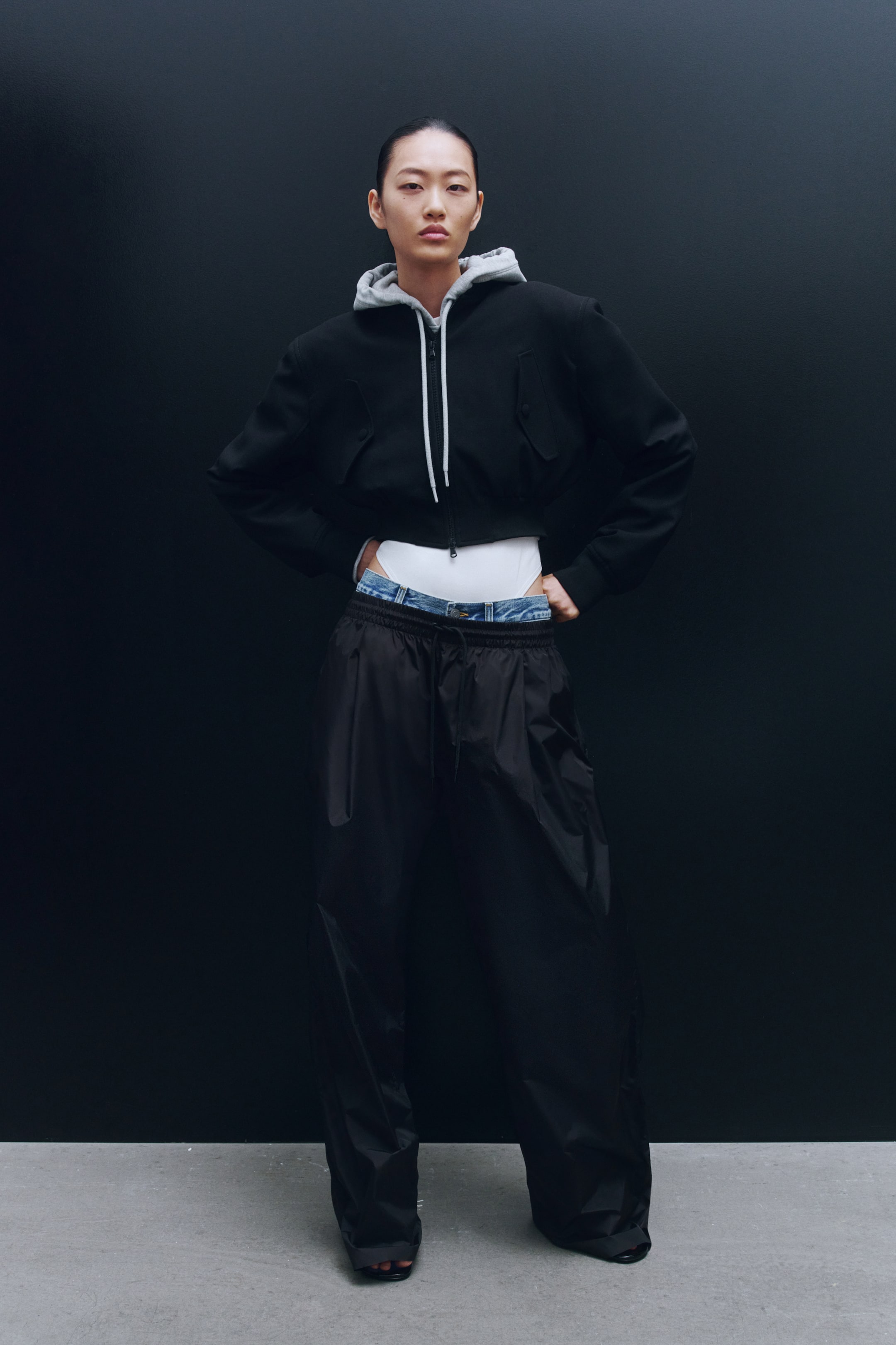 Nylon Track Pants